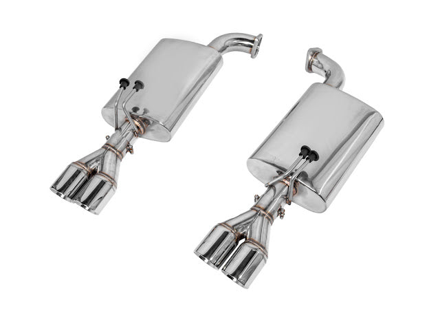 2008-2009 PONTIAC G8 STAINLESS STEEL MUFFLER QUAD TIPS AXLE BACK EXHAUST